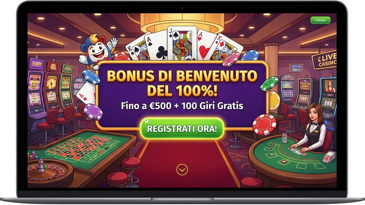Registrazione con bonus